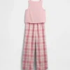 Conjunto de pijama sin mangas reciclado para niños