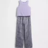 Conjunto de pijama sin mangas reciclado para niños