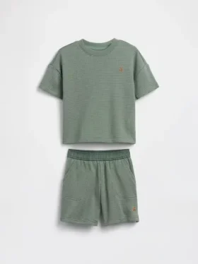 Conjunto de rayas texturizadas para bebés y niños