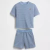 Conjunto de rayas texturizadas para bebés y niños
