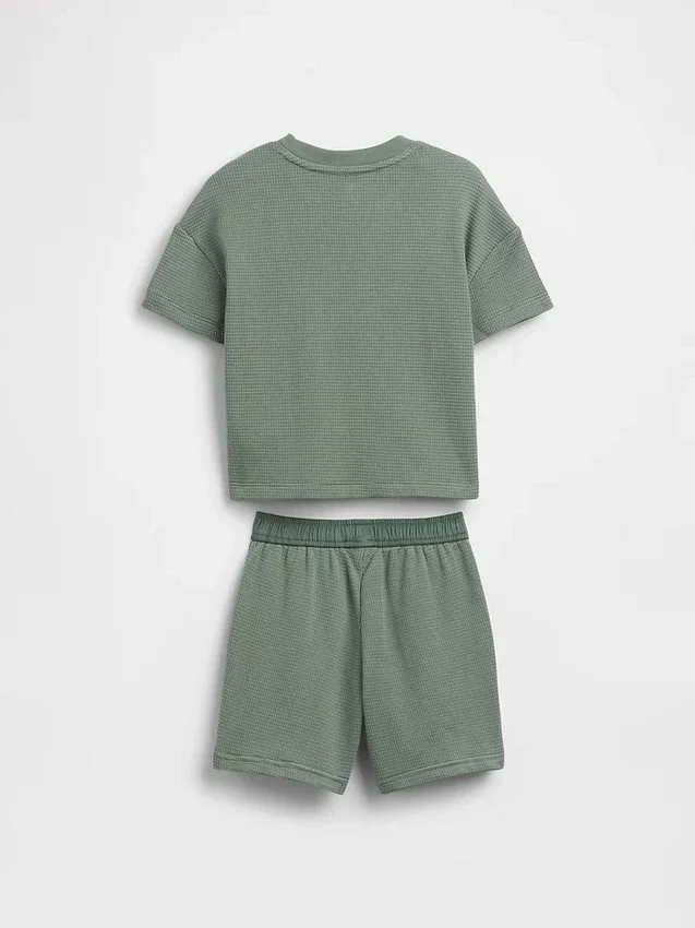 Conjunto de rayas texturizadas para bebés y niños