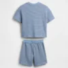 Conjunto de rayas texturizadas para bebés y niños
