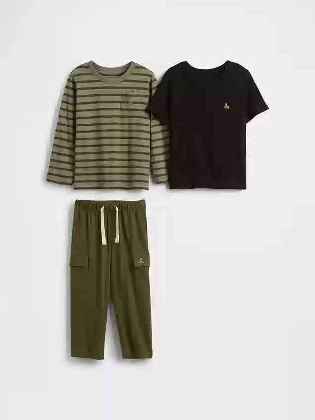 Conjunto de ropa para combinar para bebés y niños pequeños