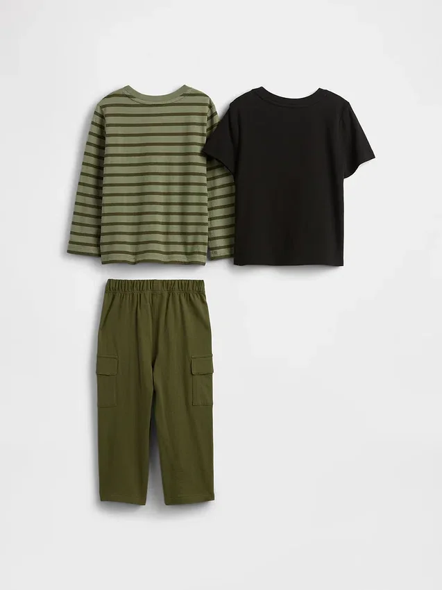 Conjunto de ropa para combinar para bebés y niños pequeños