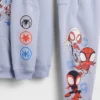 Conjunto de sudadera con capucha Vintagesoft de Marvel para bebés y niños pequeños