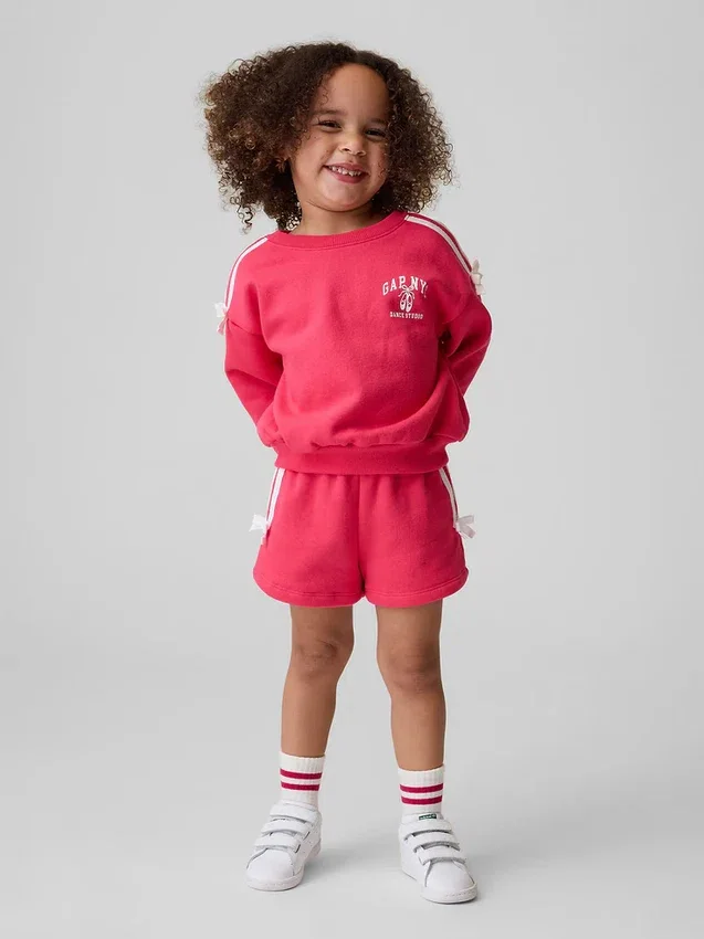 Conjunto de sudadera con logo de lazo Vintagesoft para Bebé y Niño