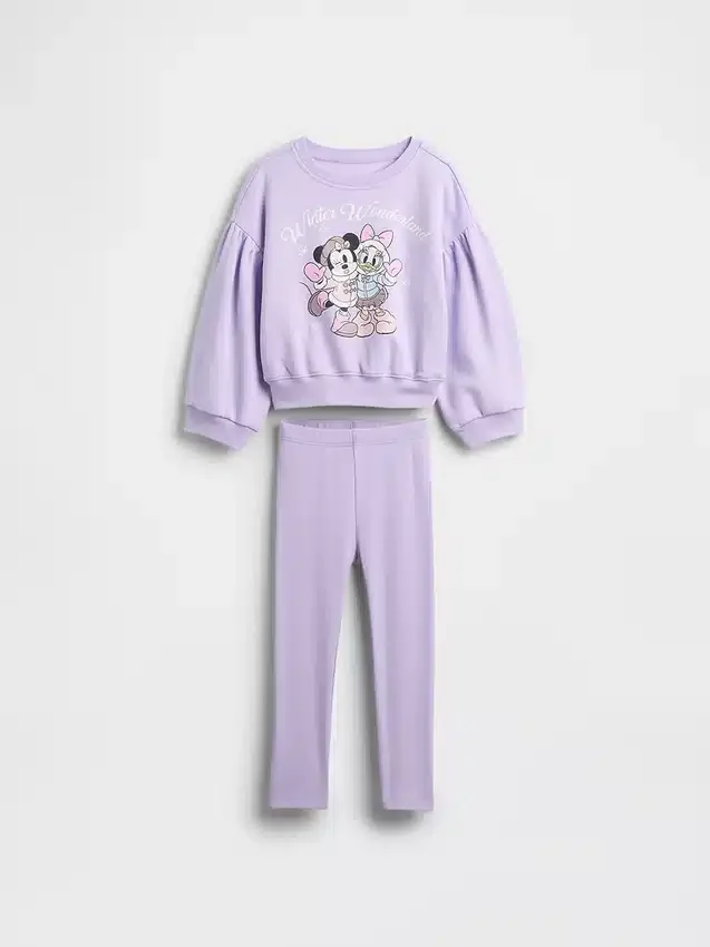Conjunto de sudadera con mangas abullonadas de GAP × Disney para Bebé y Niño
