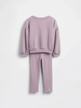 Conjunto de sudadera y leggings acanalados Bluey Vintagesoft para Bebé y Niño