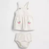 Conjunto de vaqueros para bebé «Strawberry Skirtall»