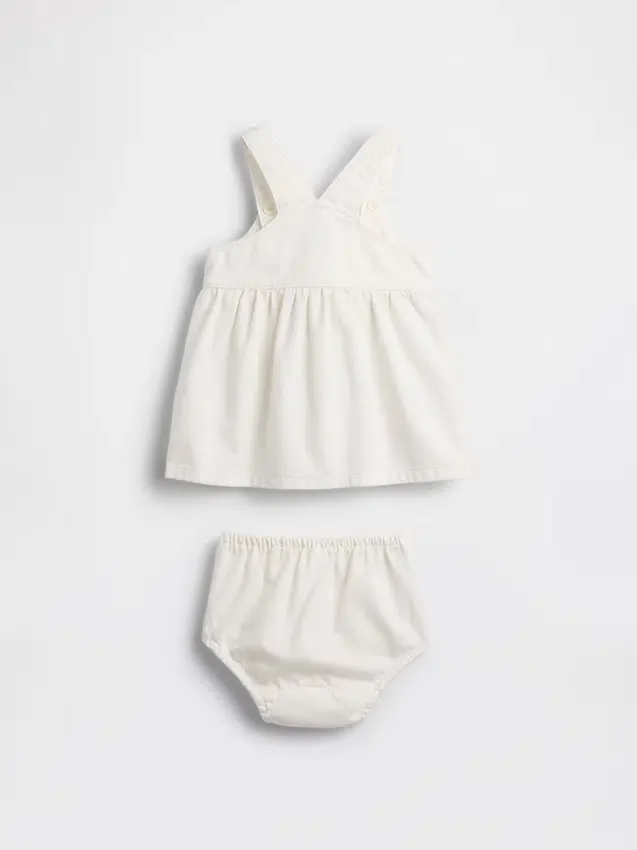 Conjunto de vaqueros para bebé «Strawberry Skirtall»
