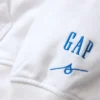 Consigue la sudadera con capucha de felpa francesa gruesa azul con logotipo