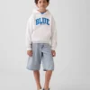 Consigue la sudadera con capucha holgada Vintagesoft para niños de Get Blue