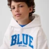 Consigue la sudadera con capucha holgada Vintagesoft para niños de Get Blue