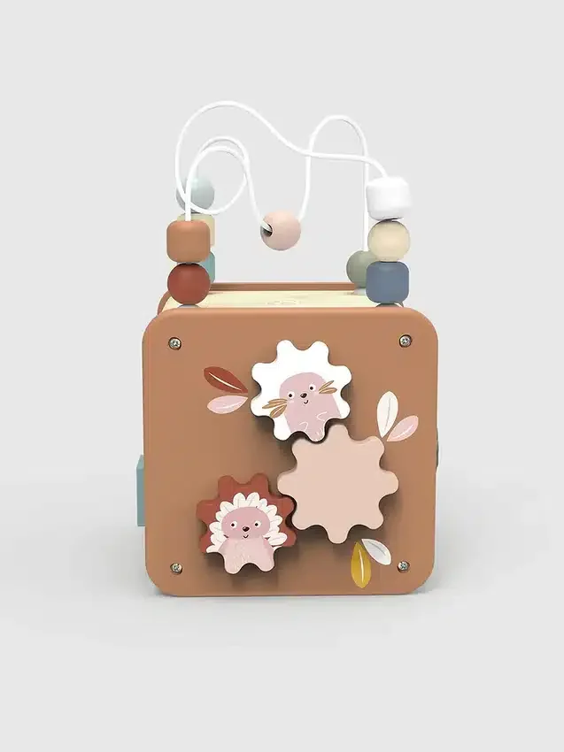 Cubo de actividades 5 en 1 para niños pequeños