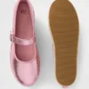 Espadrillas Mary Jane metalizadas para niños