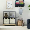 Estante de pared babyGap Brannan Bear con 4 ganchos