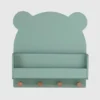 Estante de pared babyGap Brannan Bear con 4 ganchos