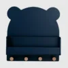 Estante de pared babyGap Brannan Bear con 4 ganchos
