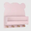 Estante de pared babyGap Brannan Bear con 4 ganchos
