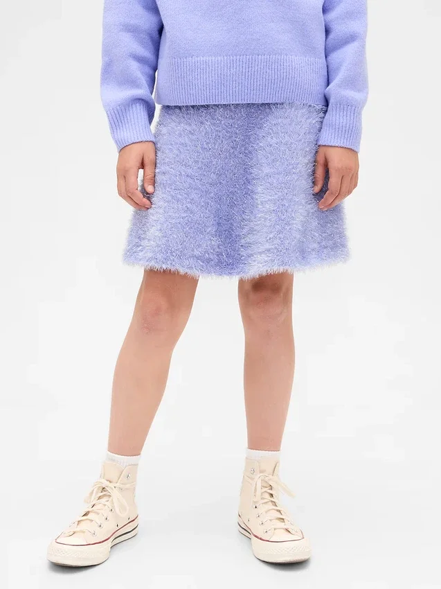 Falda de jerséu infantil «Wicked Tinsel Eyelash»