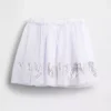 Falda de tul y lentejuelas con corazones para bebés y niños pequeños