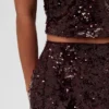 Falda larga con lentejuelas