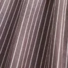 Falda larga de popelín con cintura baja