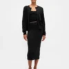 Falda midi elástica CashSoft