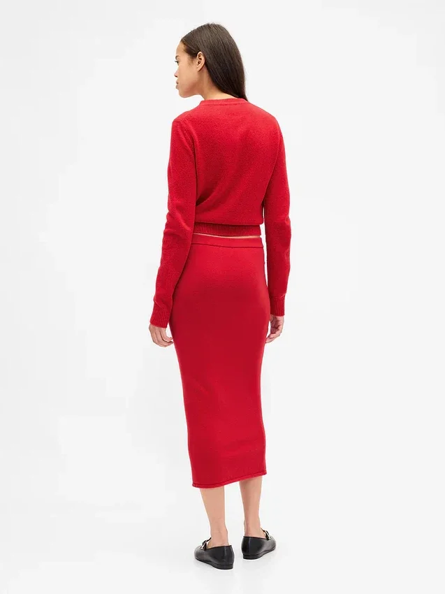 Falda midi elástica CashSoft
