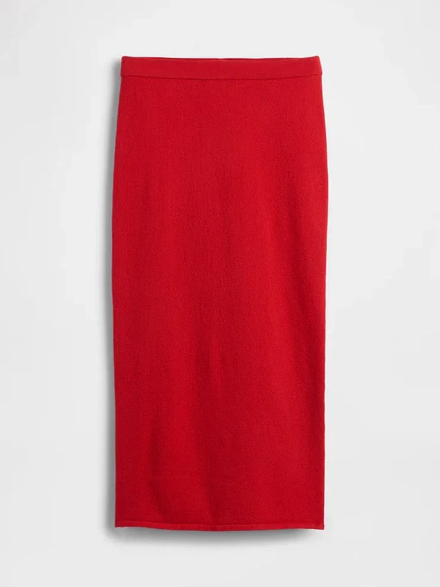 Falda midi elástica CashSoft