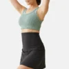 Falda-pantalón de soporte posparto negra «New Mama» de Ingrid e Isabel