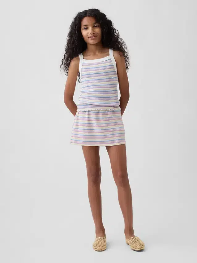 Faldapantalón fácil para niños
