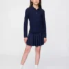 Faldapantalón fácil para uniforme infantil
