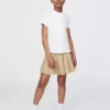 Faldapantalón fácil para uniforme infantil