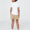 Faldapantalón fácil para uniforme infantil
