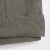 Faldapantalón utilitario mini de talle alto