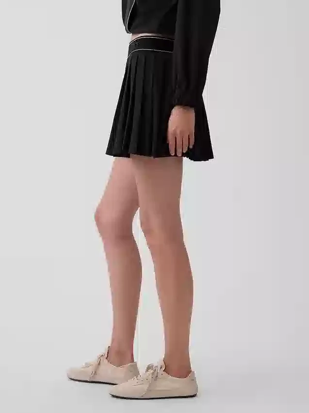 Faldilla deportiva plisada GapFit Tech