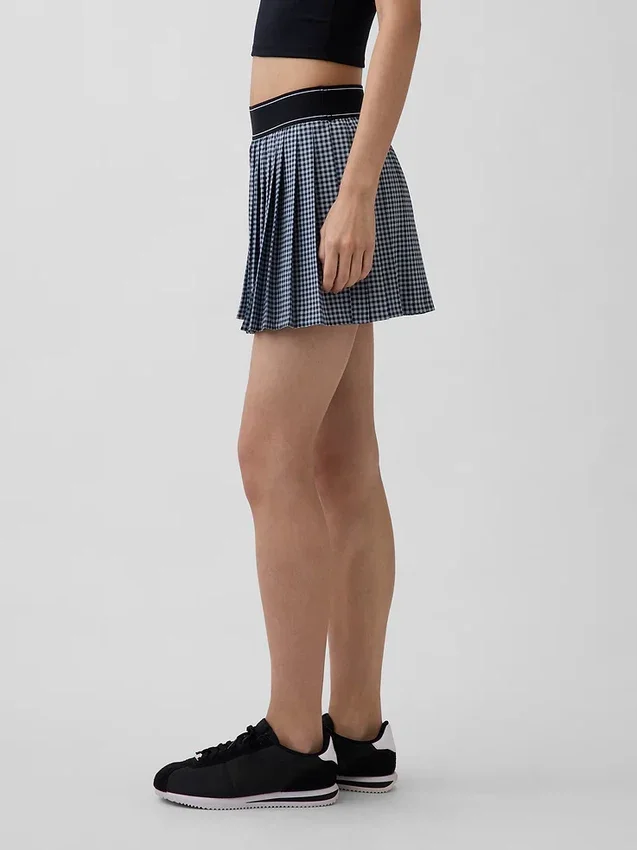 Faldilla deportiva plisada GapFit Tech