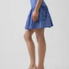 Faldita-pantalón de popelín de cintura baja
