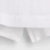 Faldita-pantalón mini de gasa de algodón con cintura fruncida