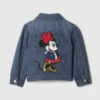 GAP × Disney Bebé y Niño Chaqueta de mezclilla Minnie Mouse Icon