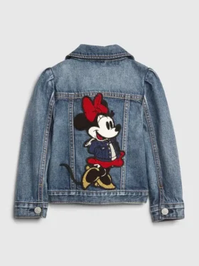 GAP × Disney Bebé y Niño Chaqueta de mezclilla Minnie Mouse Icon