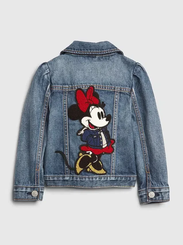 GAP × Disney Bebé y Niño Chaqueta de mezclilla Minnie Mouse Icon