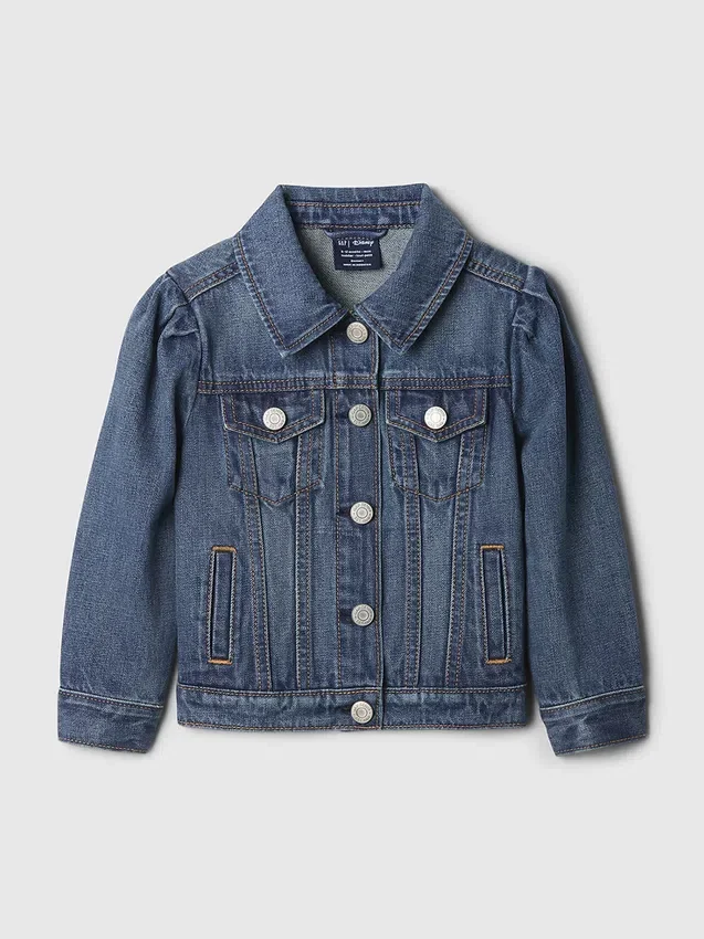 GAP × Disney Bebé y Niño Chaqueta de mezclilla Minnie Mouse Icon