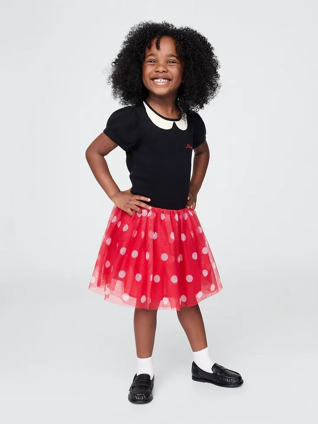 GAP × Disney Bebé y Niño: Vestido de tul de Minnie Mouse
