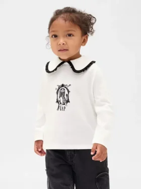 GAP × Disney: Camiseta estilo marinero para Bebé y Niño de «La pesadilla antes de Navidad» de Tim Burton