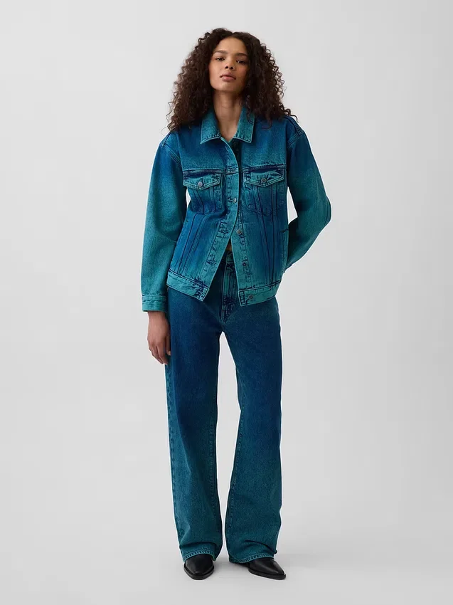 GAP × Hfr ‘90S Vaqueros Loose por Igdalyah