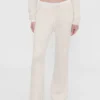 Gap × Summer Fridays: Pantalones de corte bootcut de tejido waffle CashSoft