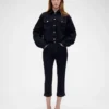 GAP × Victoria Beckham: vaqueros capri de talle bajo