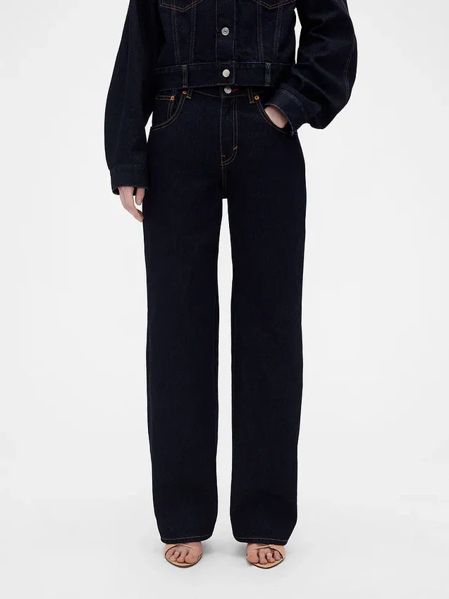 GAP × Victoria Beckham: vaqueros rectos de talle alto